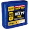 Core Tarps Heavy Duty Tarp, 24 ft L x 0.5 mm H x 18 ft W, 20 Mil, Blue, Polyethylene CT-705-18X24 - alternate 1